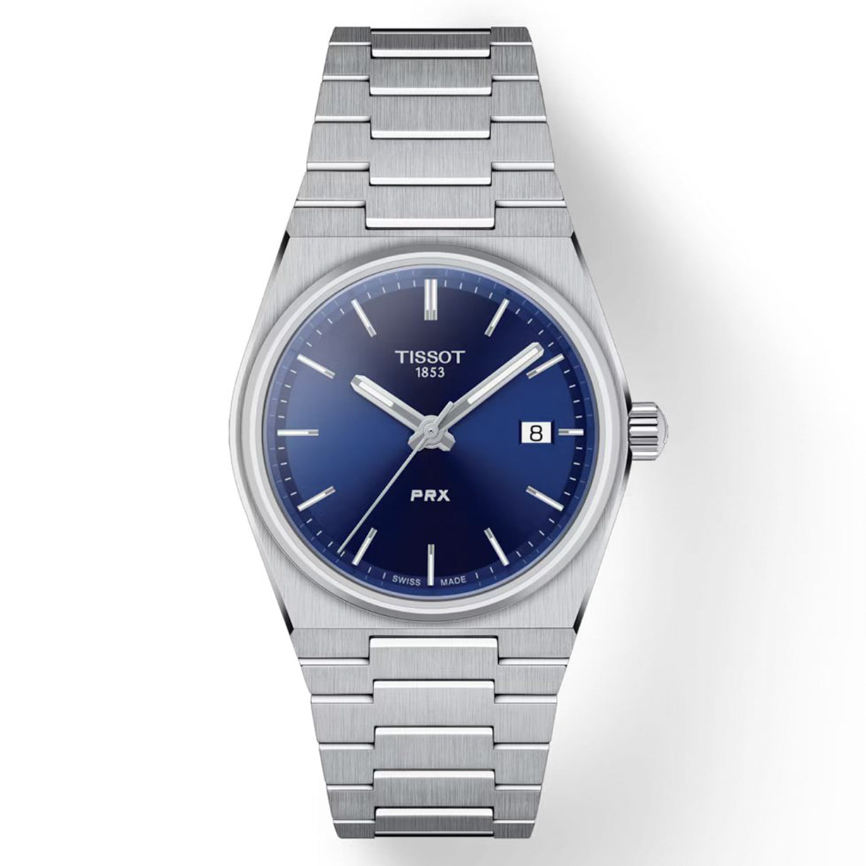 Tissot T-Classic PRX Blue Dial Women 35mm T1372101104100