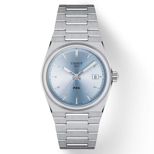 Tissot T-Classic PRX Blue Dial Women 35mm T1372101135100
