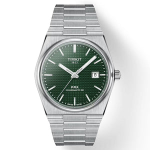 Tissot T-Classic PRX Green Dial Men 40mm T1374071109100