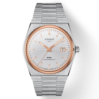 Tissot T-Classic PRX Silver Dial Men 40mm T1374072103100