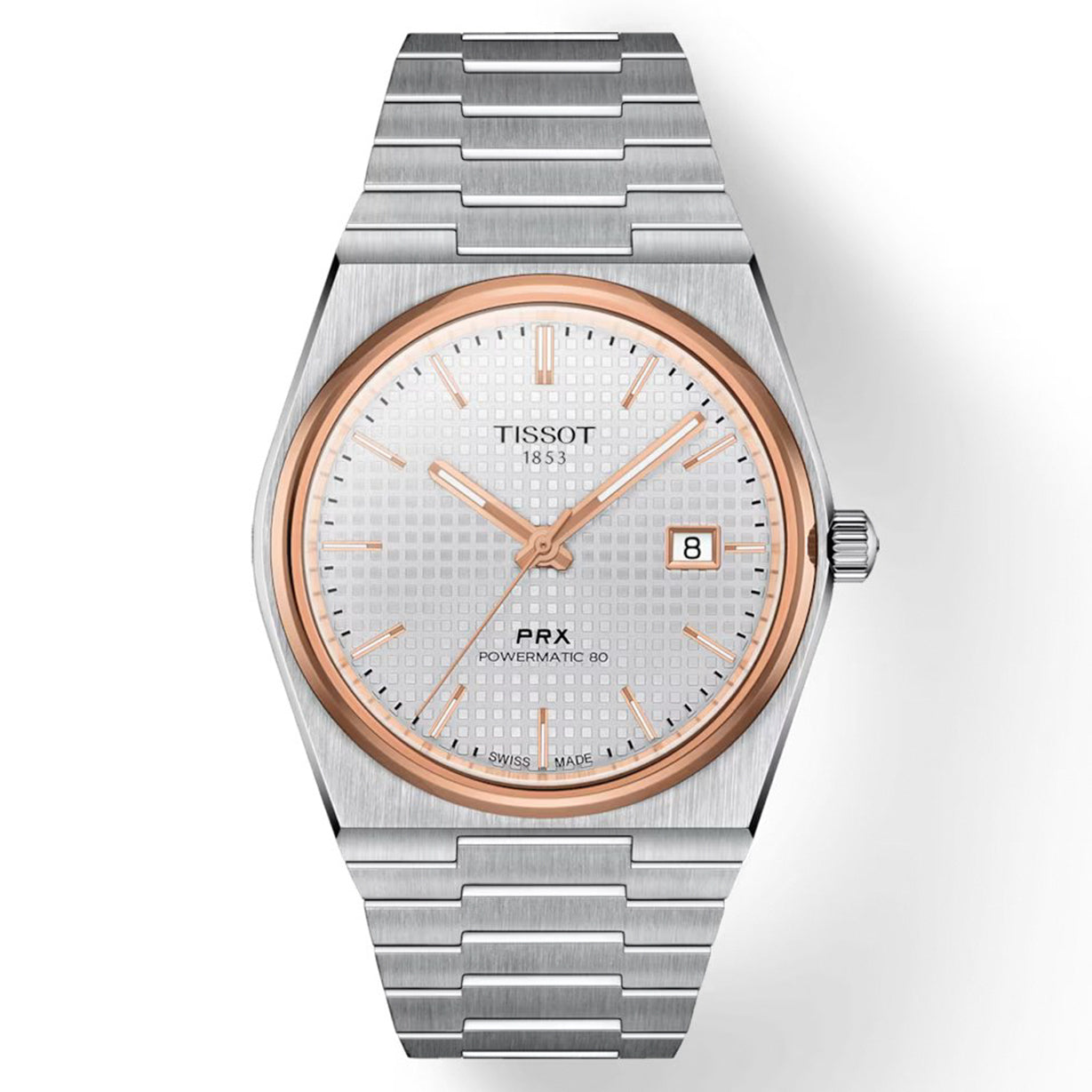 Tissot T-Classic PRX Silver Dial Men 40mm T1374072103100
