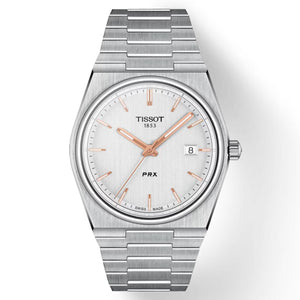 Tissot T-Classic PRX Silver Dial Men 40mm T1374101103100