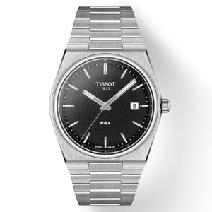 Tissot T-Classic PRX Black Dial Men 40mm T1374101105100