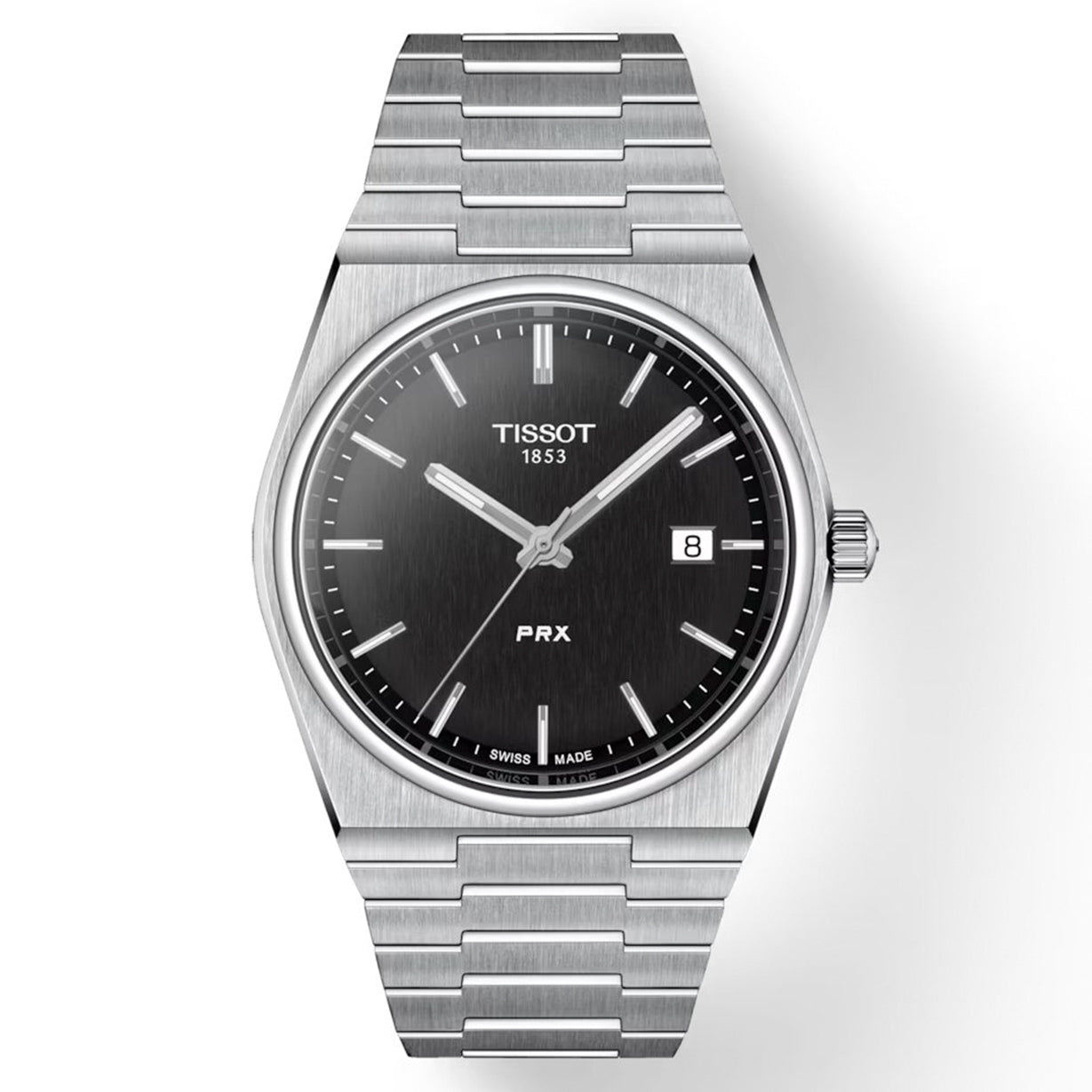 Tissot T-Classic PRX Black Dial Men 40mm T1374101105100
