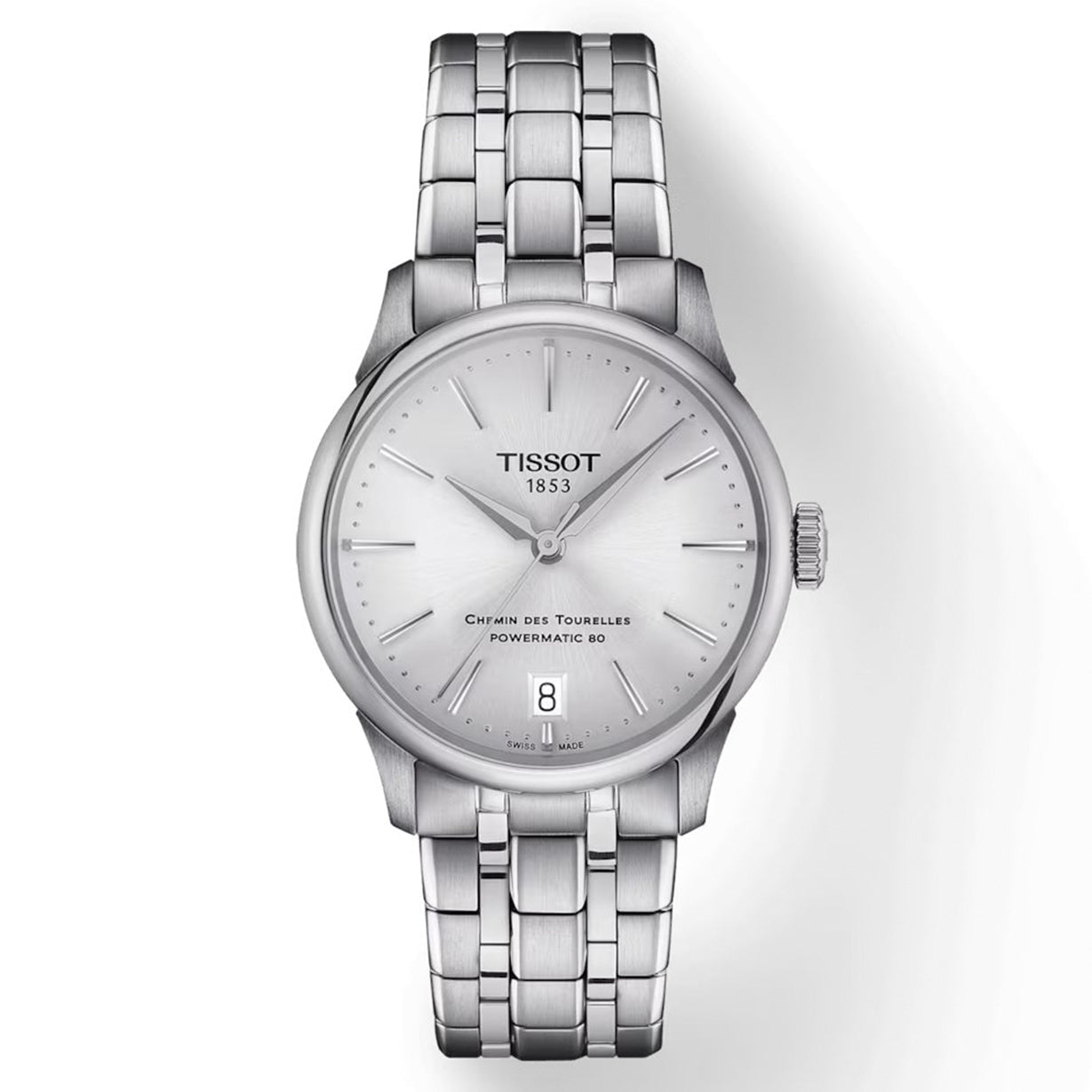 Tissot T-Classic Silver Dial Women 34mm