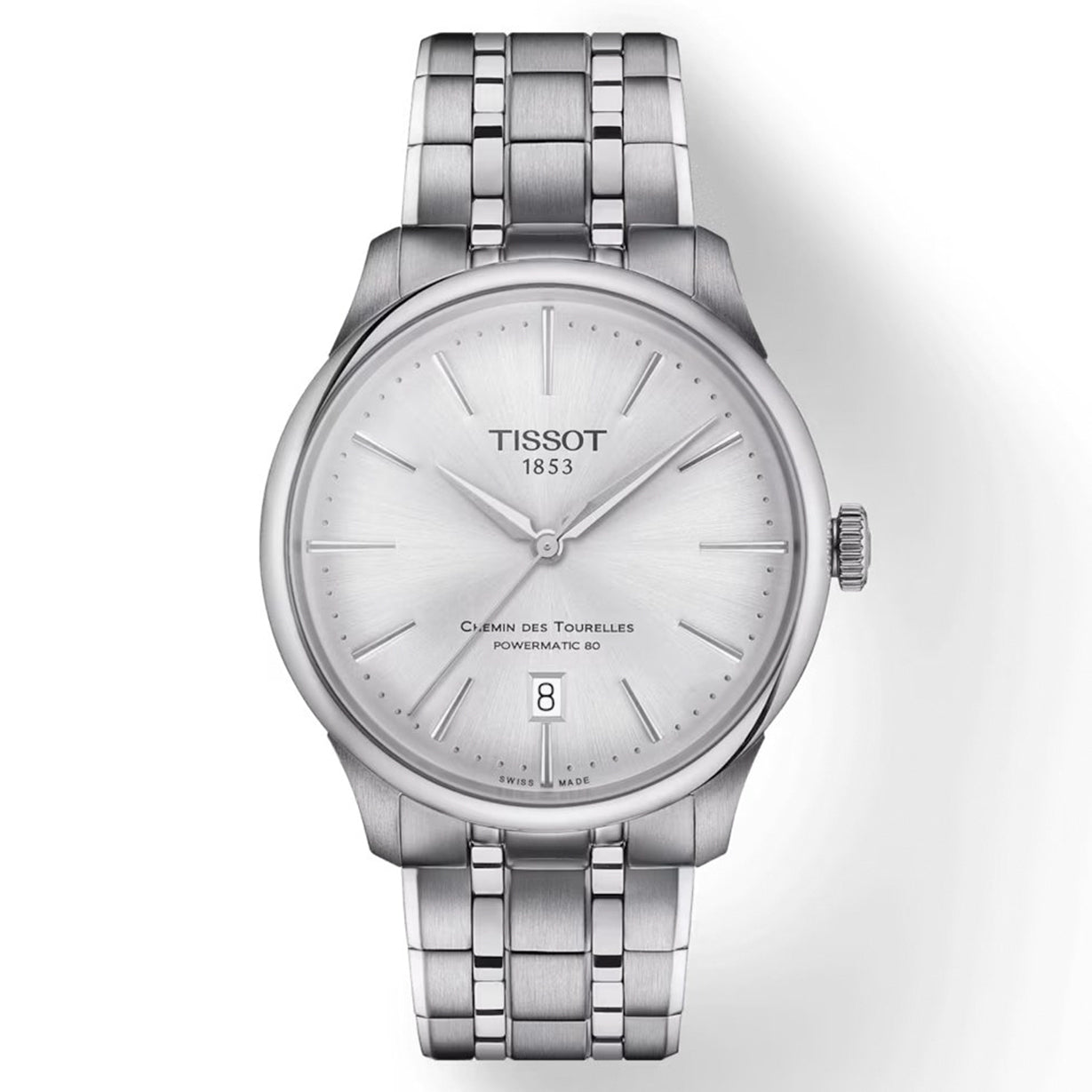 Tissot T-Classic Silver Dial Men 39mm