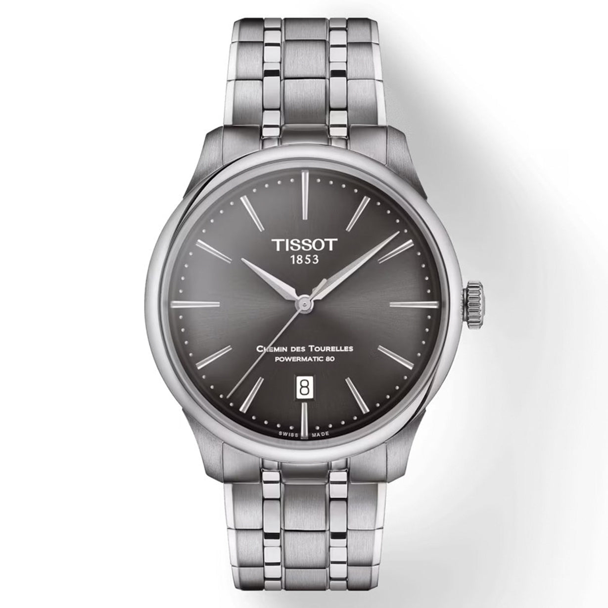 Tissot T-Classic Grey Dial Men 39mm