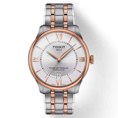 Tissot T-Classic Silver Dial Men 39mm