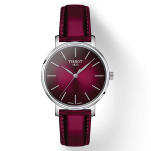 Tissot T-Classic Graded Pink & Black Dial Women 34mm