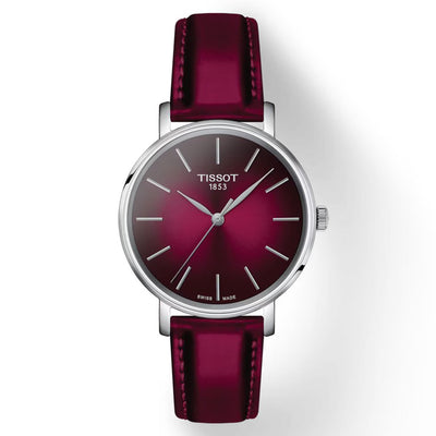 Tissot T-Classic Graded Pink & Black Dial Women 34mm