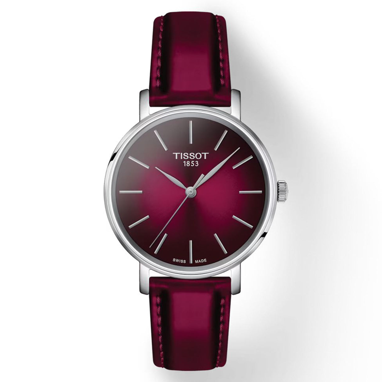Tissot T-Classic Graded Pink & Black Dial Women 34mm