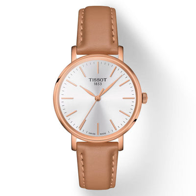 Tissot T-Classic Everytime White Dial Women 34mm