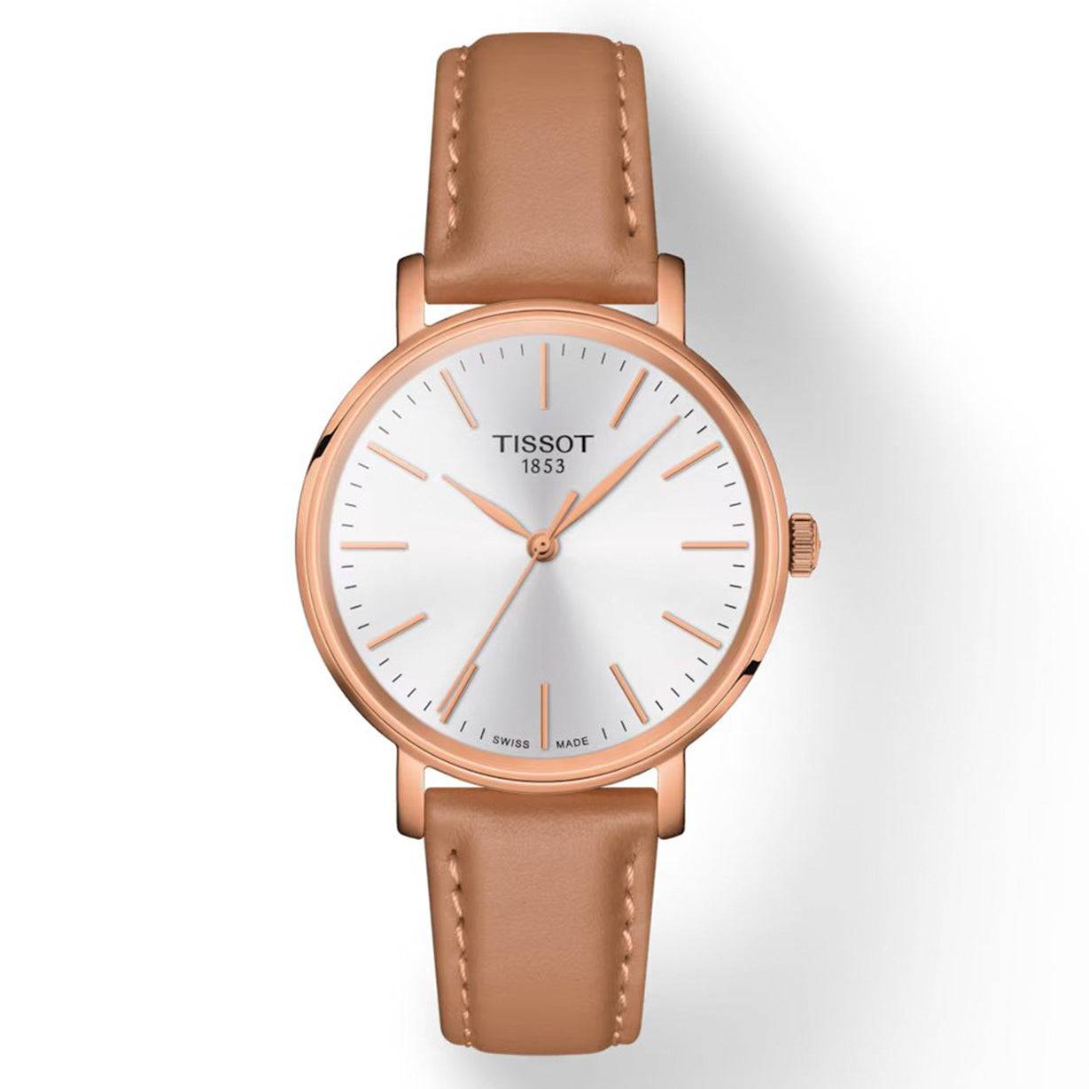 Tissot T-Classic Everytime White Dial Women 34mm