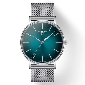 Tissot T-Classic Black & Green Dial Men 40mm