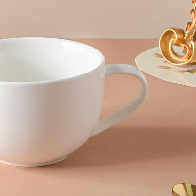 Riona Ceramic Cup White
