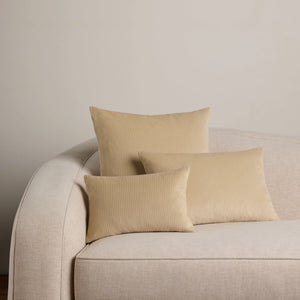Striped Velvet Pillow by Sarah Sherman Samuel
