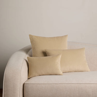 Striped Velvet Pillow by Sarah Sherman Samuel