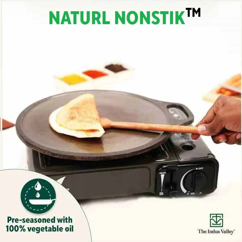 Super Smooth Cast Iron Set: Free ₹400 Tadka Pan+ Frypan+ Kadai+ Tawa, Kitchen set for Home, Nonstick, 100% Pure,Toxin-free