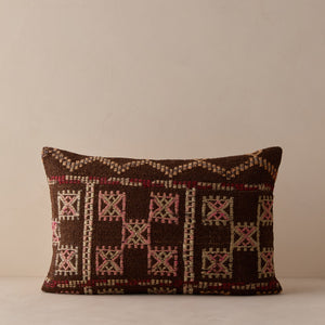 Vintage Lumbar Pillow No. 364, 16" x 24"
