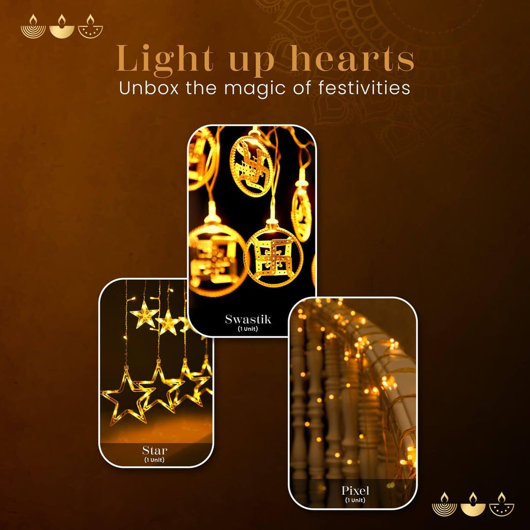 TEJAS Diwali Lights Gift Pack of 3