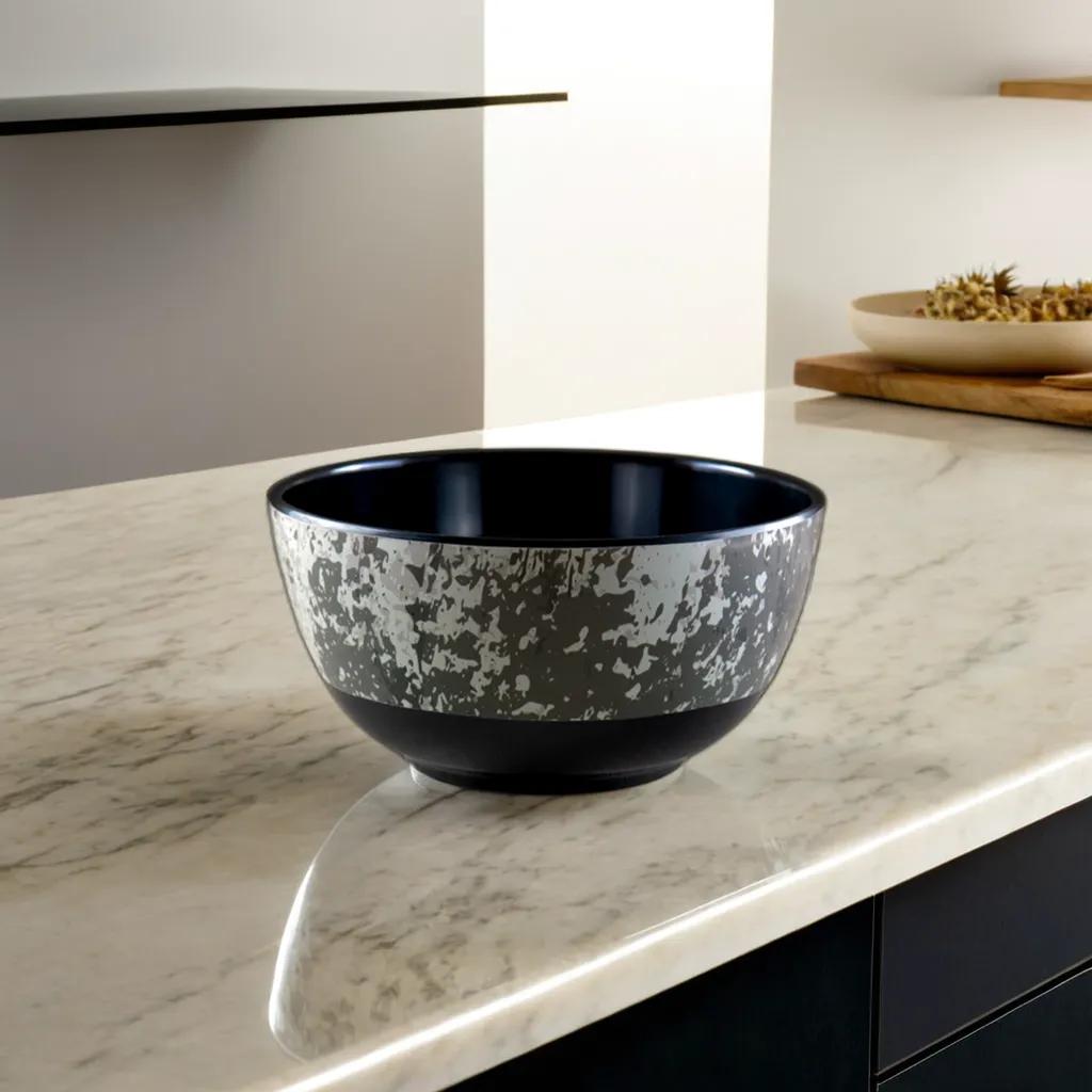 Terraware Melamine 6 Inch Noodle Bowl Set | Set of 2 Pcs