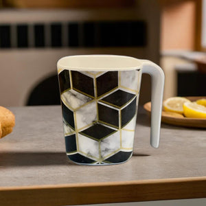 Terraware Melamine Rhombus Square Mug | 1 Pc