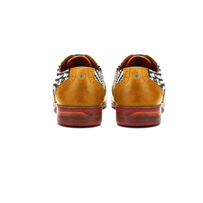 Texo Brogue_ for Men – Mustard (discontinued)