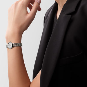 Longines Elegant  white dial Women 25.5mm