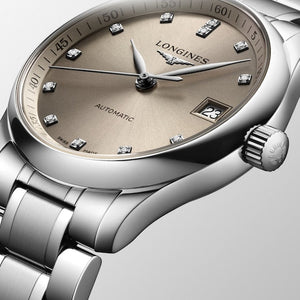 Longines Master Collection Beige dial Women 34mm