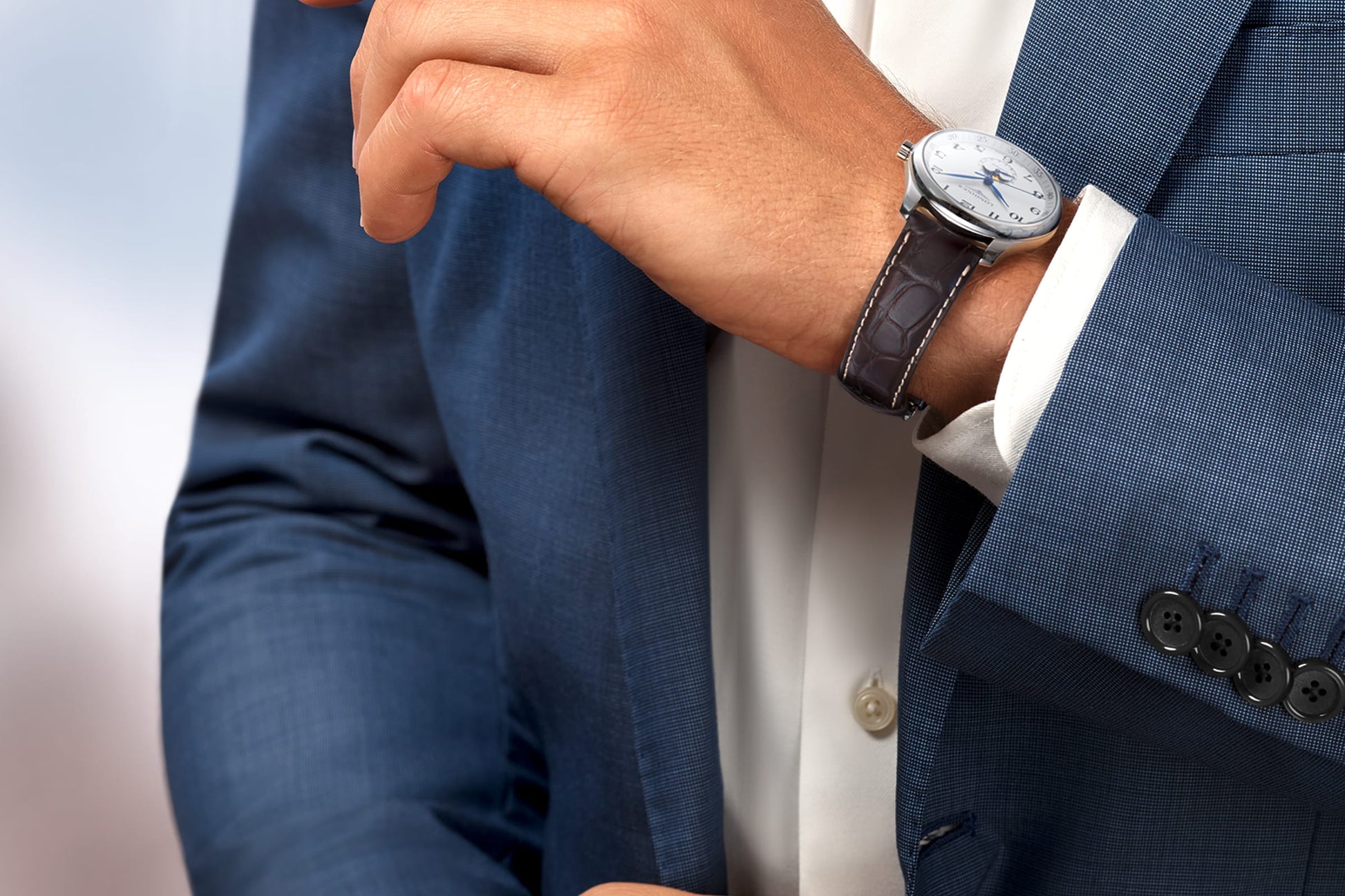 Longines Master White dial Men 42mm