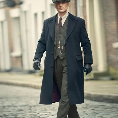 Thomas Shelby Peaky Blinders Olive Green Wool Suit