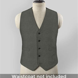 Thomas Shelby Peaky Blinders Olive Green Wool Suit