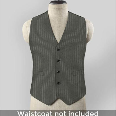 Thomas Shelby Peaky Blinders Olive Green Wool Suit