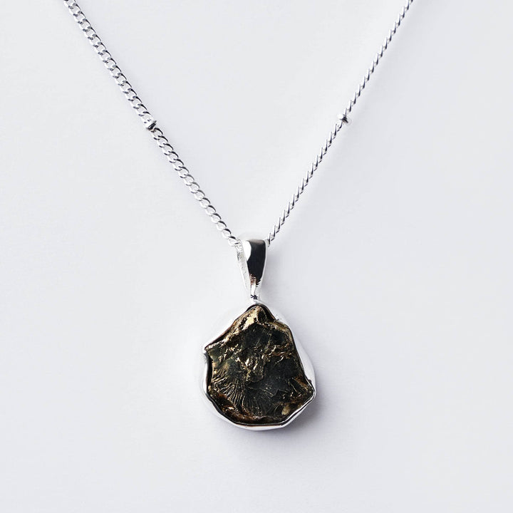 Pyrite Raw Crystal Necklace