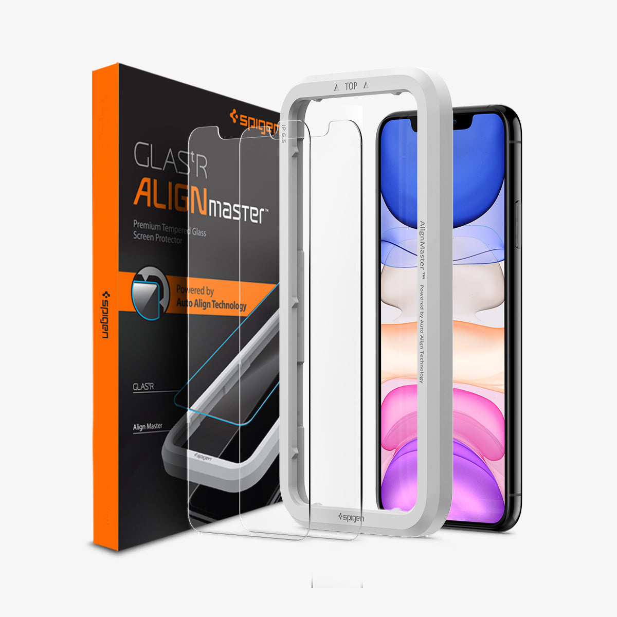 iPhone 11 Series - Alignmaster Full Cover Black