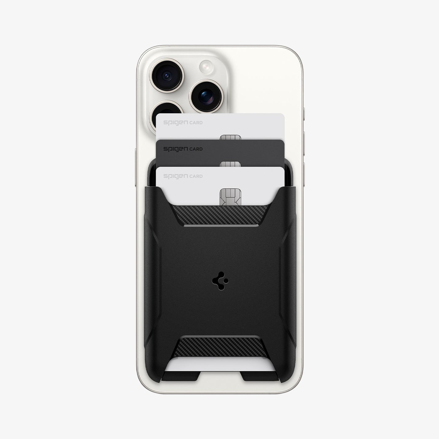 MagSafe Card Holder Rugged Armor | 3 Cards (MagFit)
