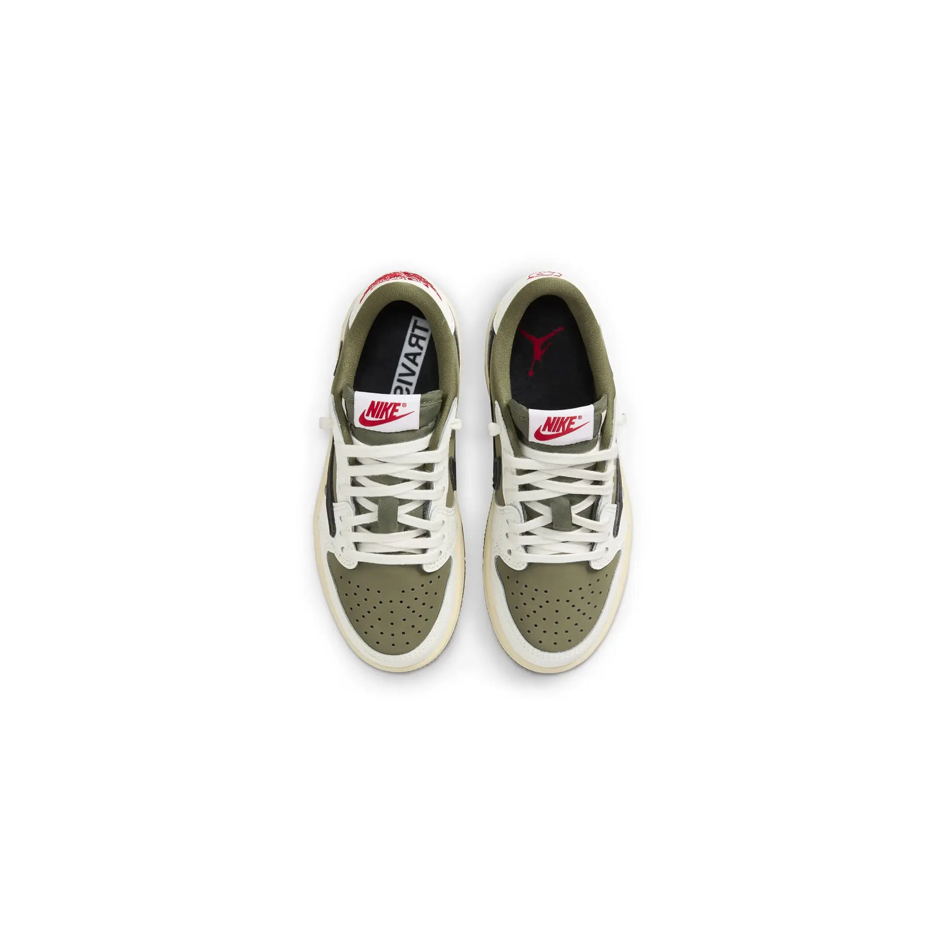 Travis Scott x Air Jordan 1 Low OG Medium Olive (PS)