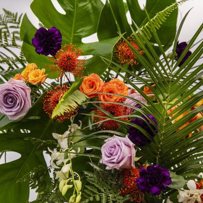 Tropical Boston Boathouse Wedding