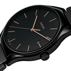 Rado True Black Dial Unisex 40mm