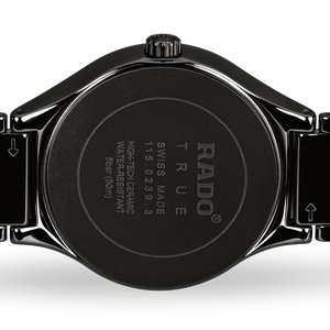 Rado True Black Dial Unisex 40mm