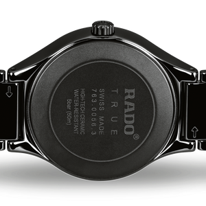 Rado True Black Dial Unisex 40mm
