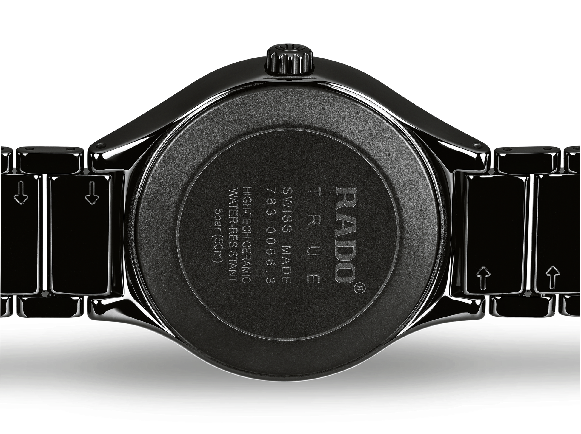 Rado True Black Dial Unisex 40mm