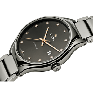 Rado True Black Dial Unisex 40mm