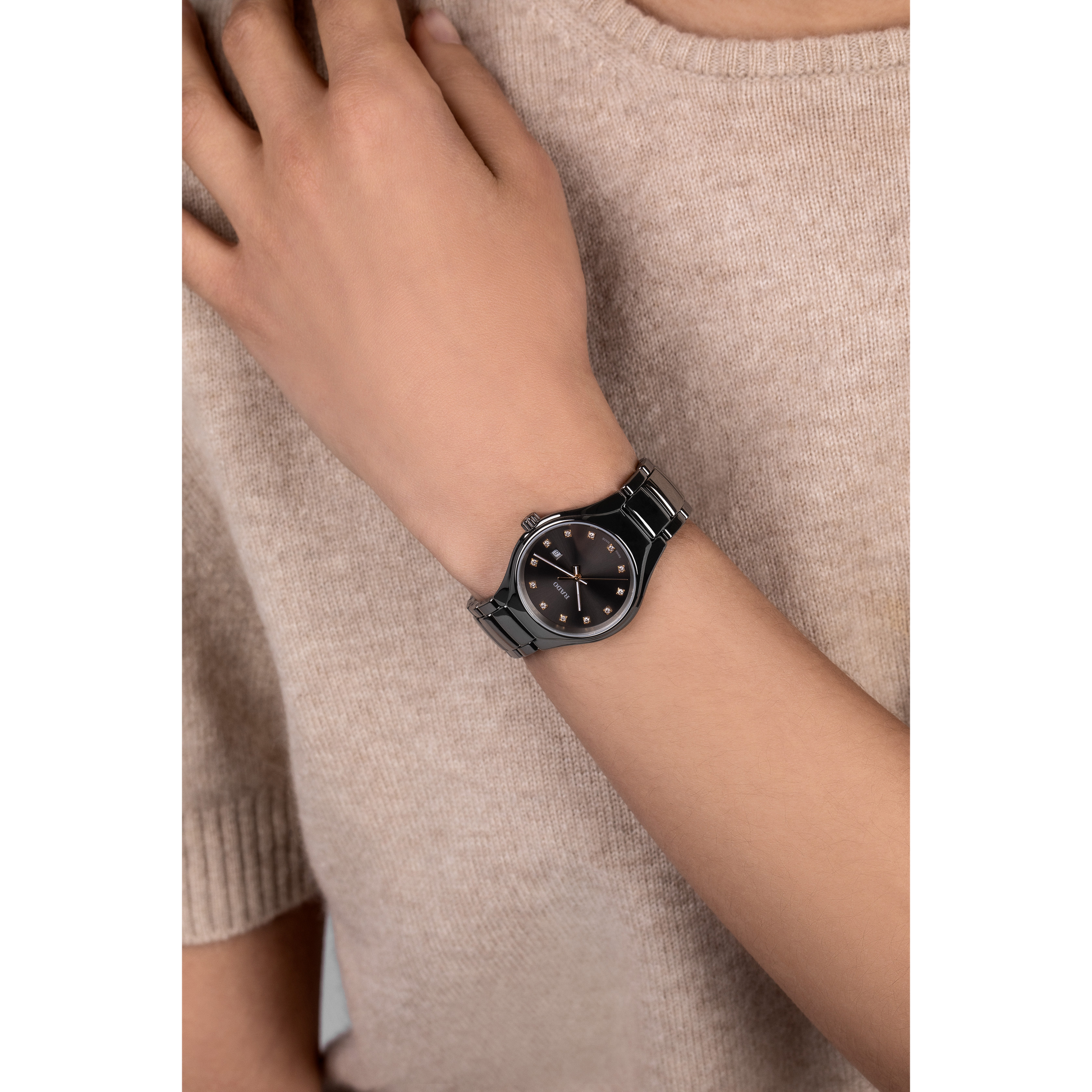 Rado True Grey Dial Women 30mm