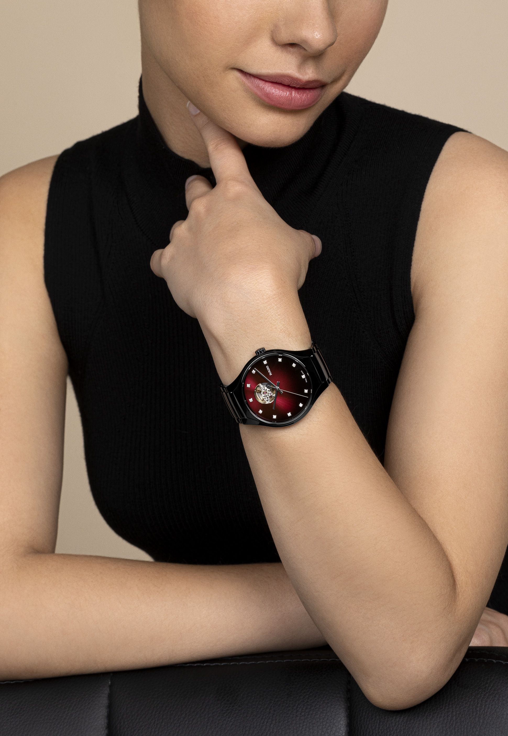 Rado True Red Dial Unisex 40mm