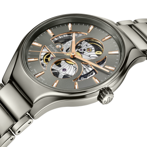 Rado True Round Automatic Open Heart Grey Dial Unisex 40MM