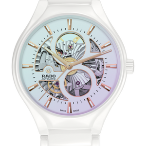 Rado True Round Automatic Open Heart Limited Edition White Dial Unisex 40MM