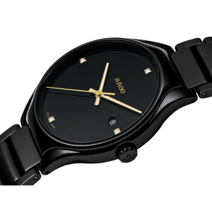 Rado True Black Dial Unisex 40mm