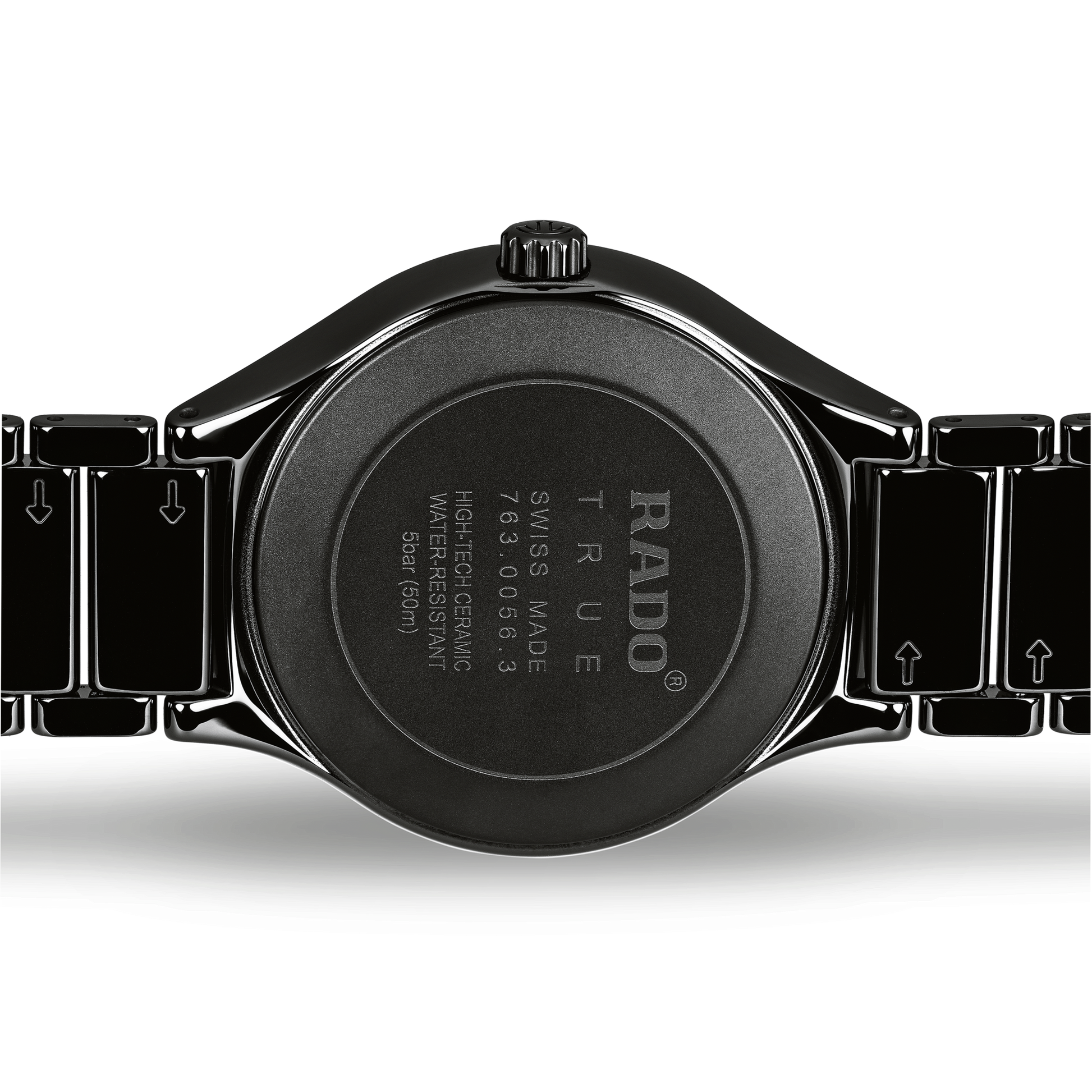 Rado True Black Dial Unisex 40mm