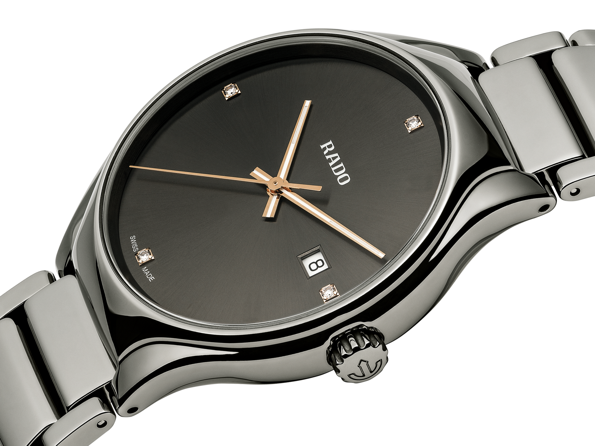 Rado True Grey Dial Men 40mm